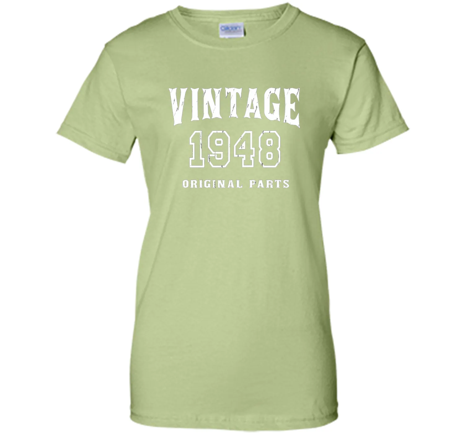Vintage Original Parts 1948 Distressed Birthday Gift T-shirt
