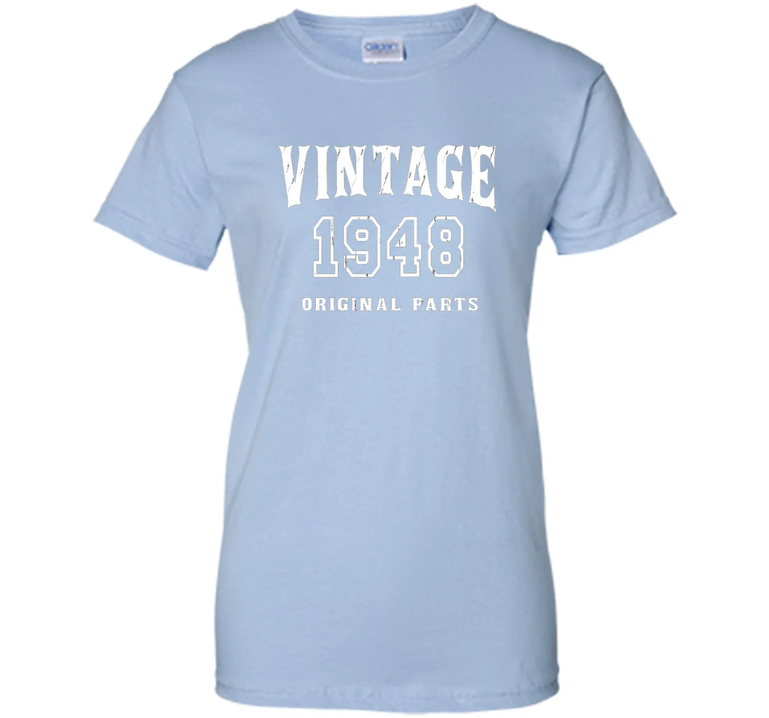 Vintage Original Parts 1948 Distressed Birthday Gift T-shirt
