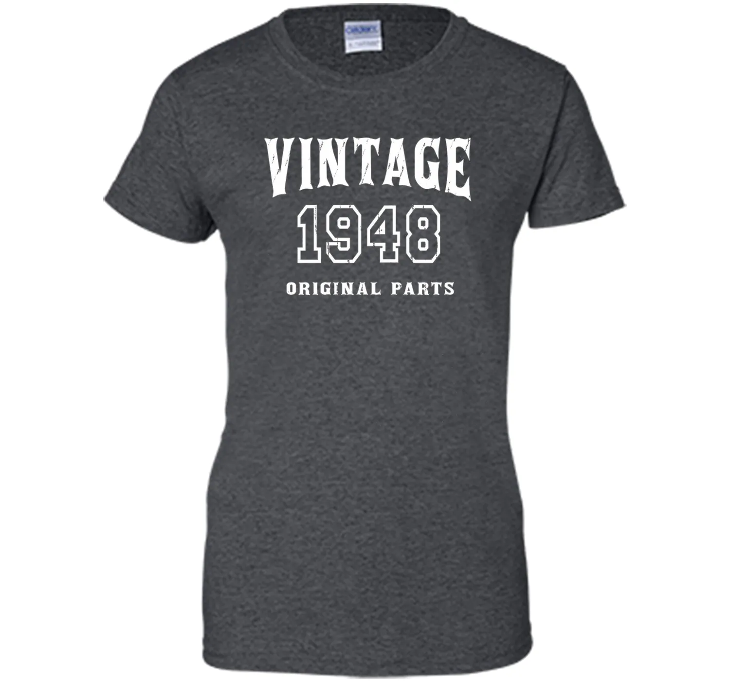 Vintage Original Parts 1948 Distressed Birthday Gift T-shirt