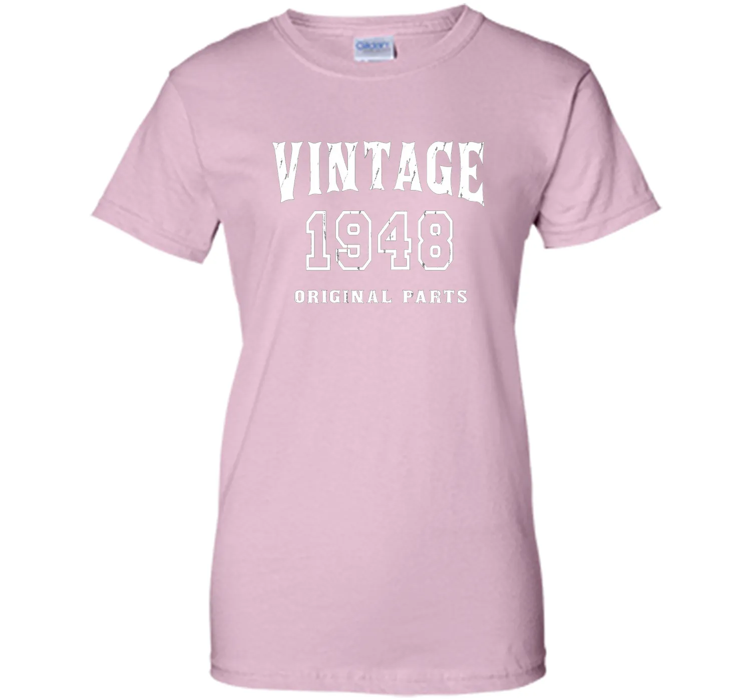 Vintage Original Parts 1948 Distressed Birthday Gift T-shirt