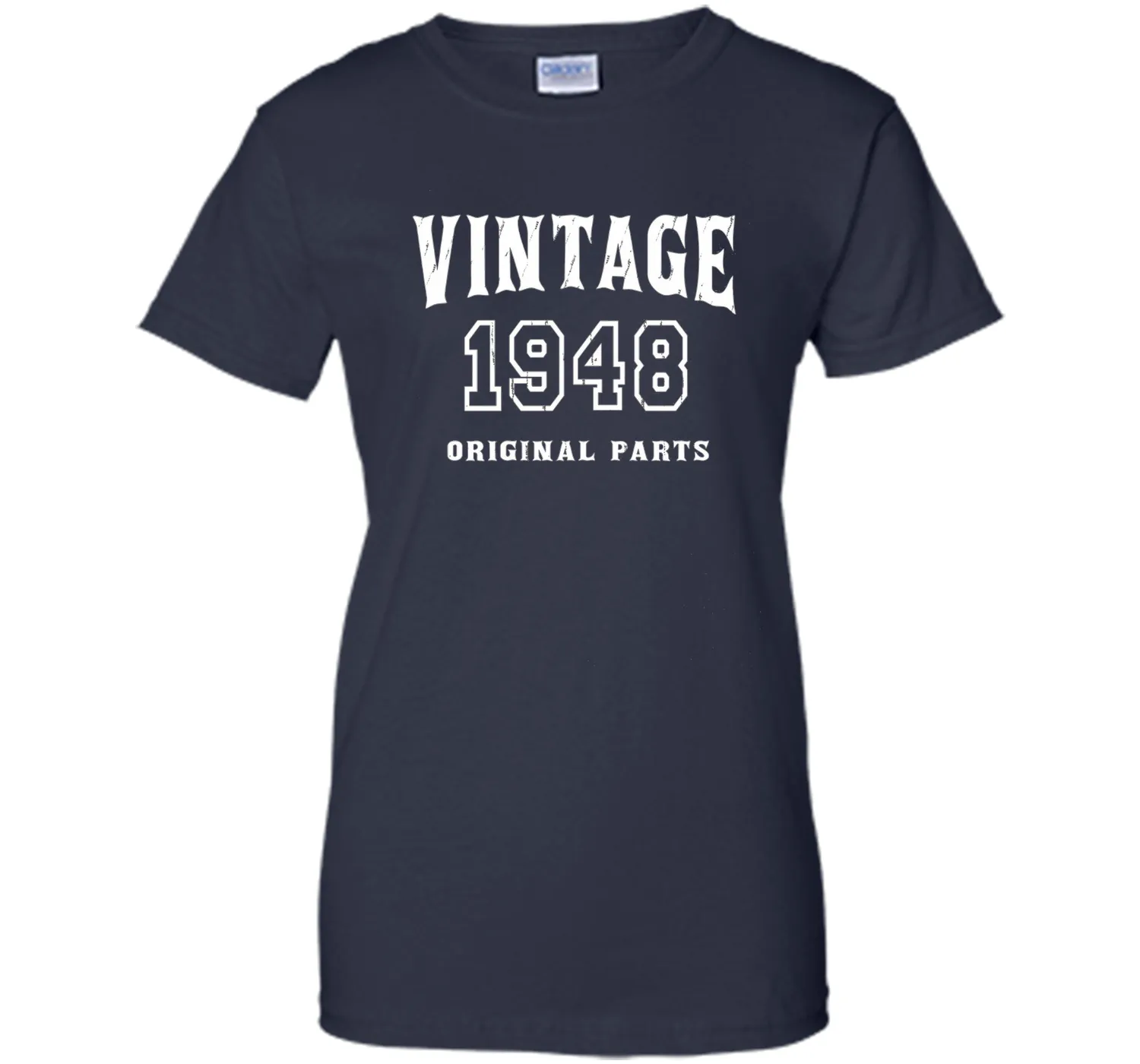 Vintage Original Parts 1948 Distressed Birthday Gift T-shirt
