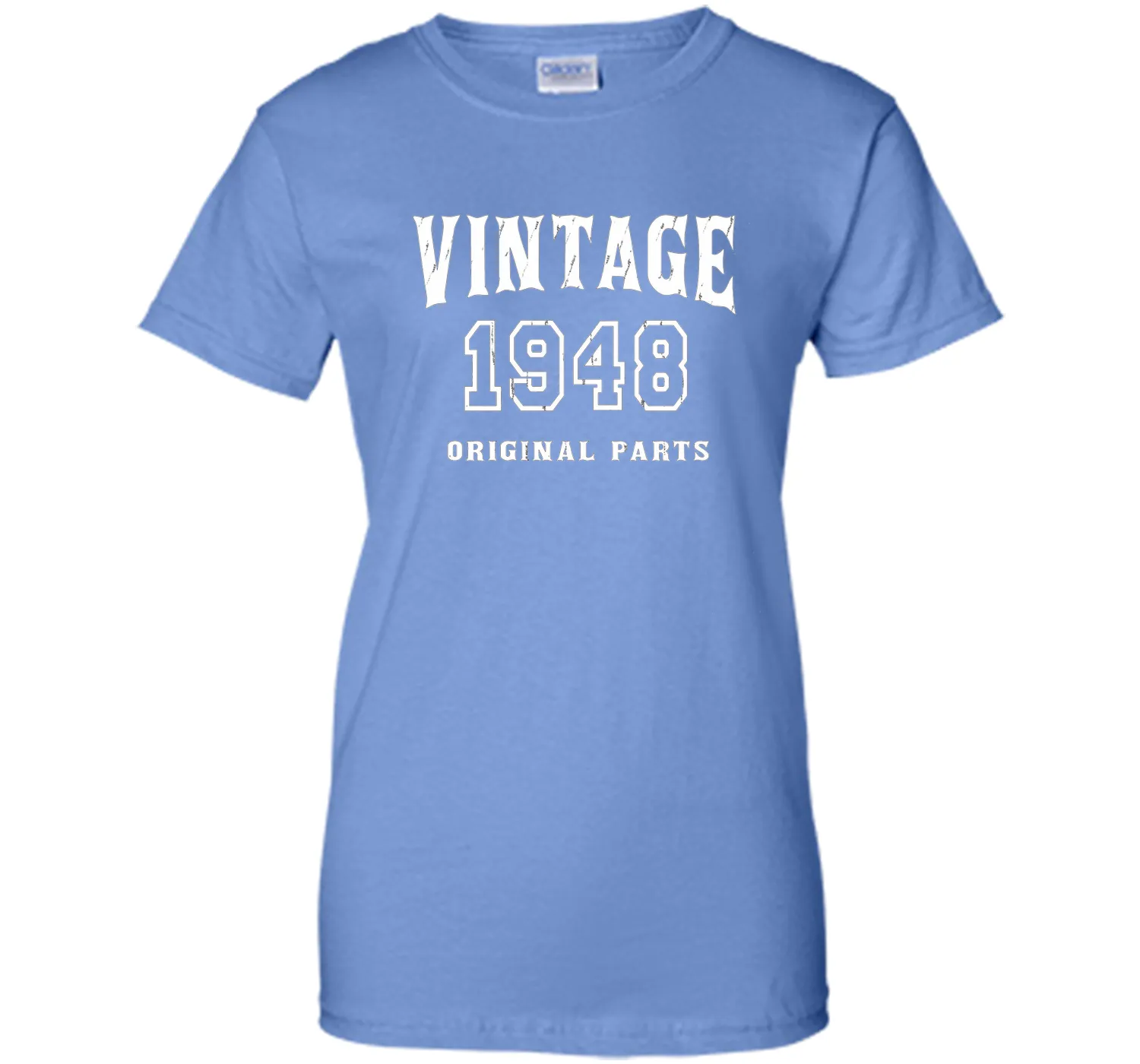 Vintage Original Parts 1948 Distressed Birthday Gift T-shirt