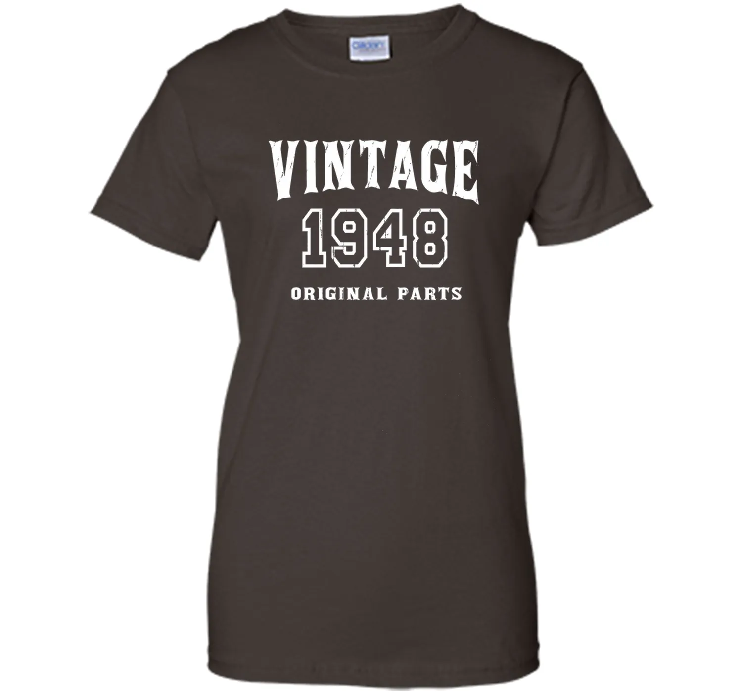 Vintage Original Parts 1948 Distressed Birthday Gift T-shirt