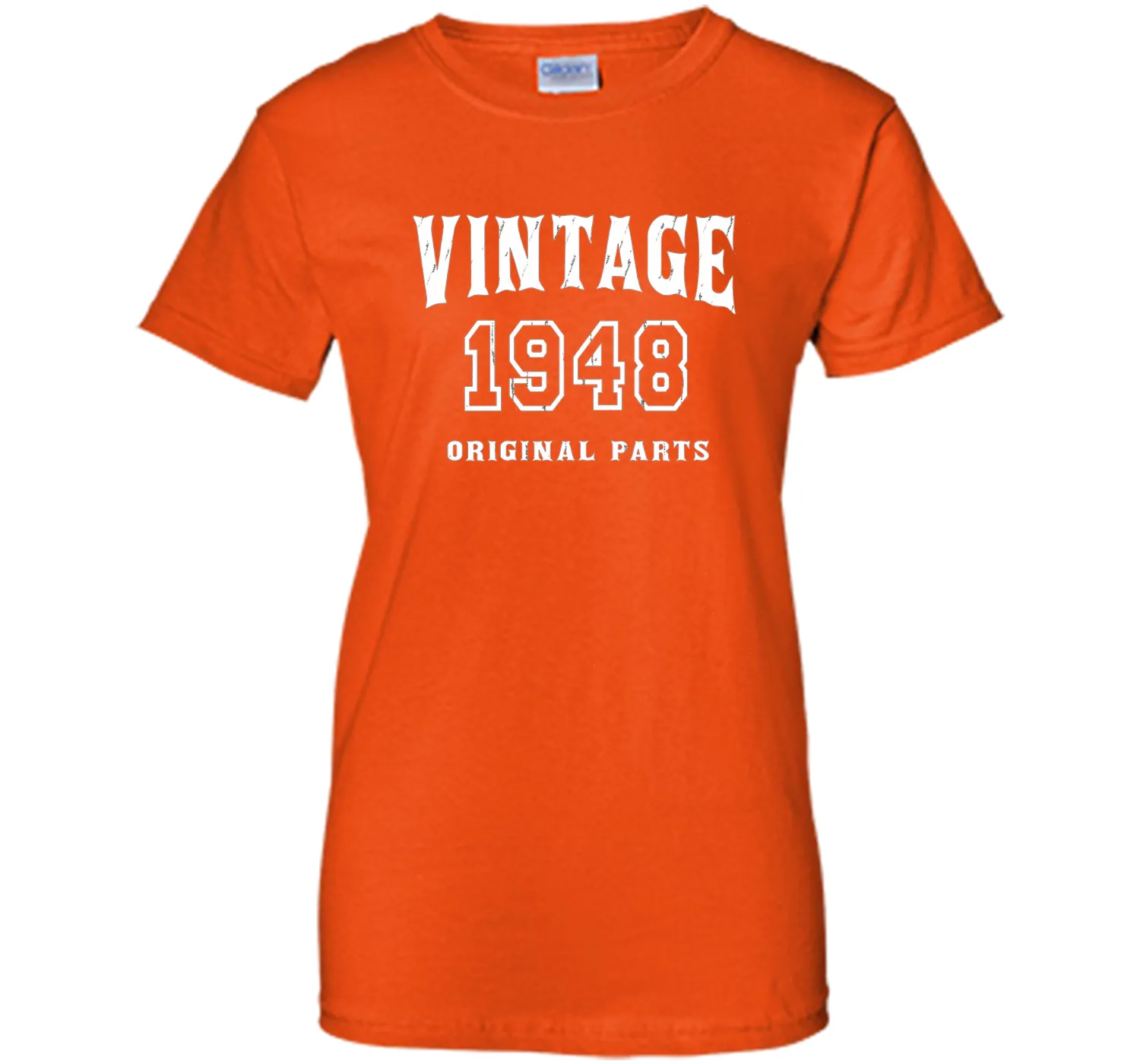 Vintage Original Parts 1948 Distressed Birthday Gift T-shirt