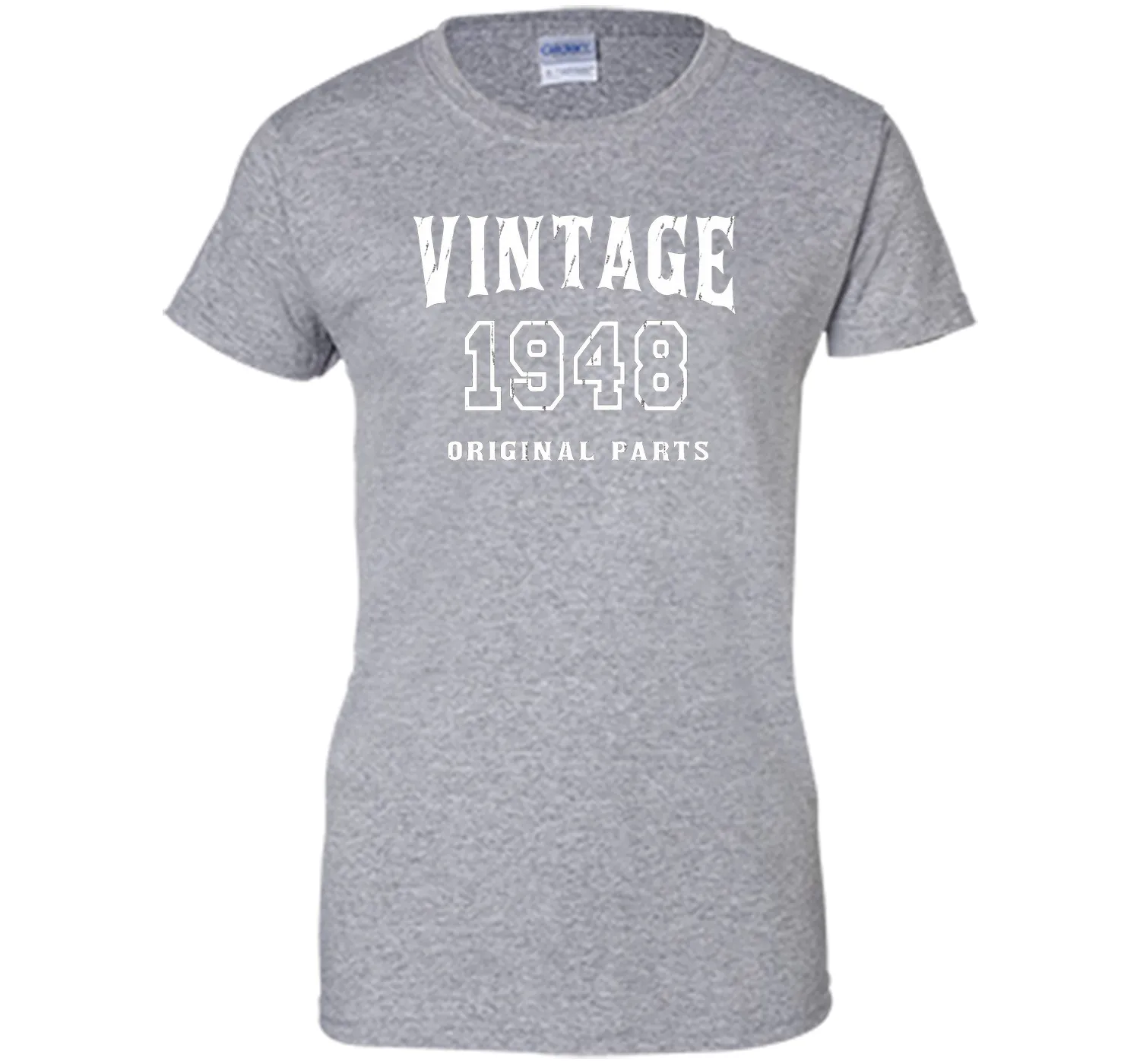 Vintage Original Parts 1948 Distressed Birthday Gift T-shirt