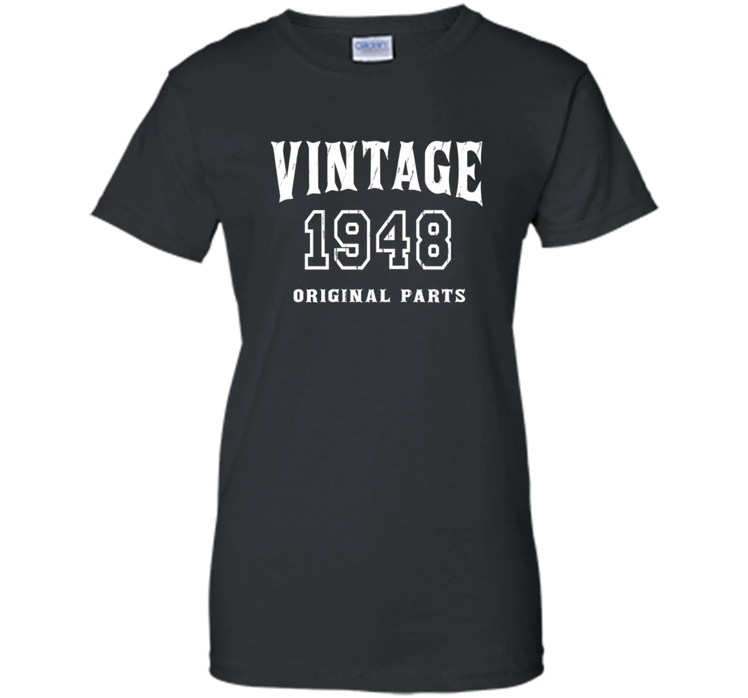 Vintage Original Parts 1948 Distressed Birthday Gift T-shirt