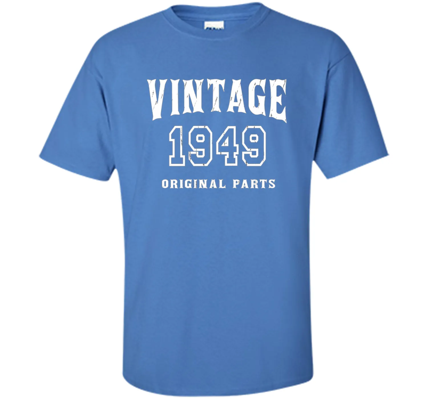 Vintage Original Parts 1949 Distressed Birthday Gift T-shirt