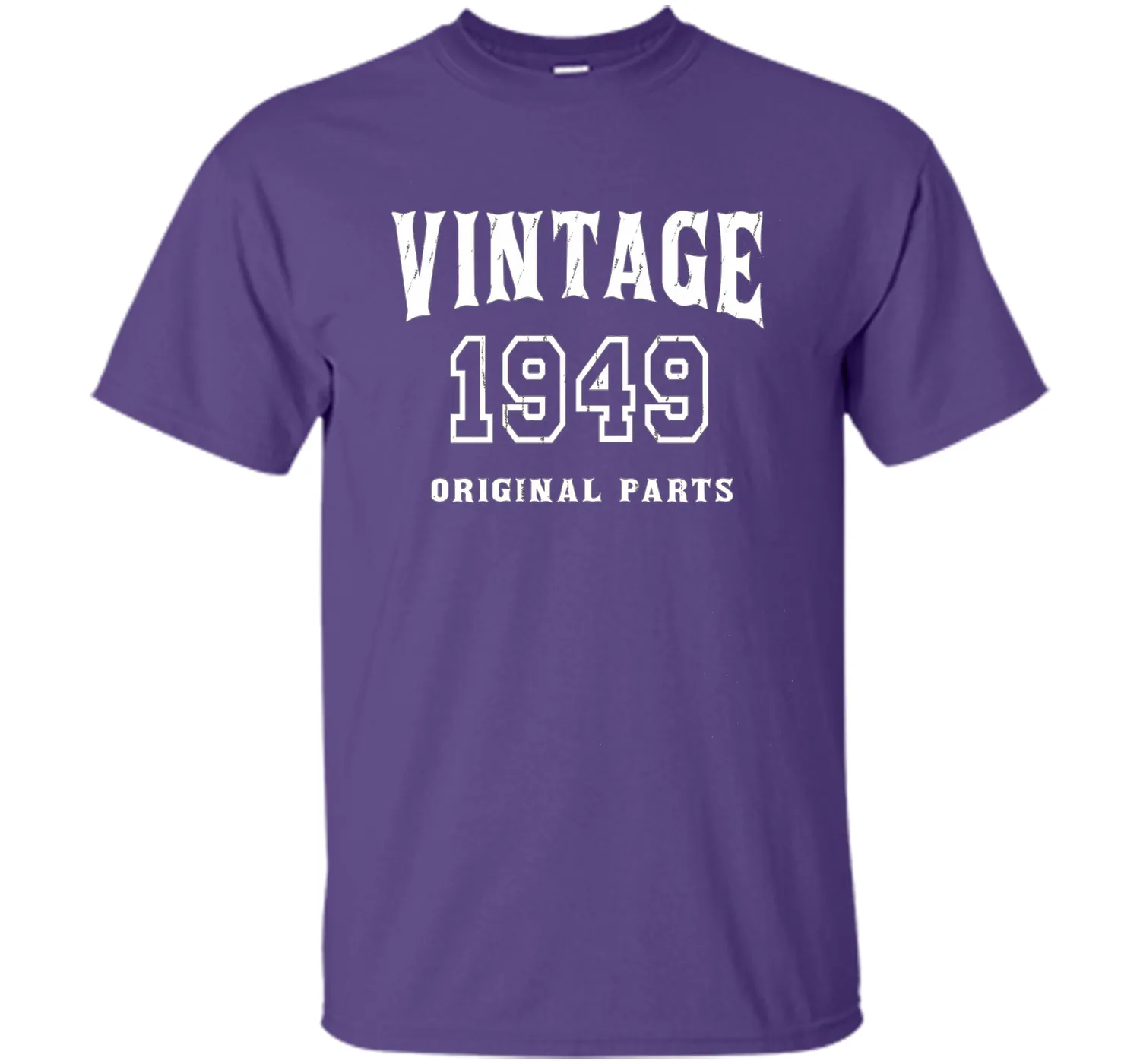 Vintage Original Parts 1949 Distressed Birthday Gift T-shirt