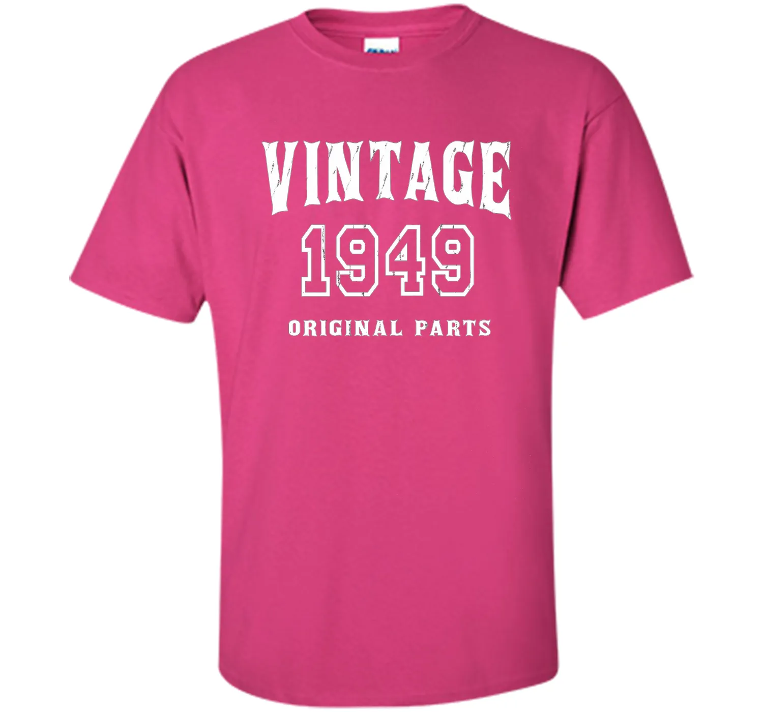 Vintage Original Parts 1949 Distressed Birthday Gift T-shirt