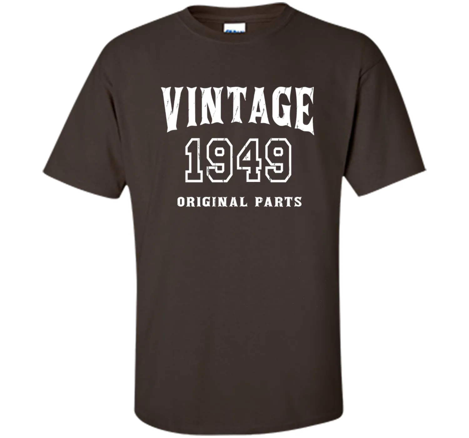 Vintage Original Parts 1949 Distressed Birthday Gift T-shirt