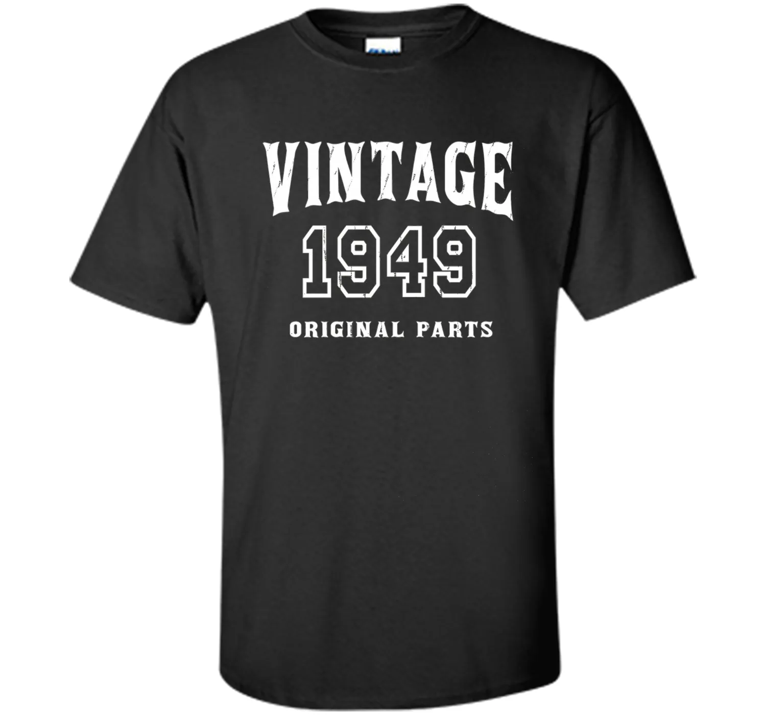 Vintage Original Parts 1949 Distressed Birthday Gift T-shirt