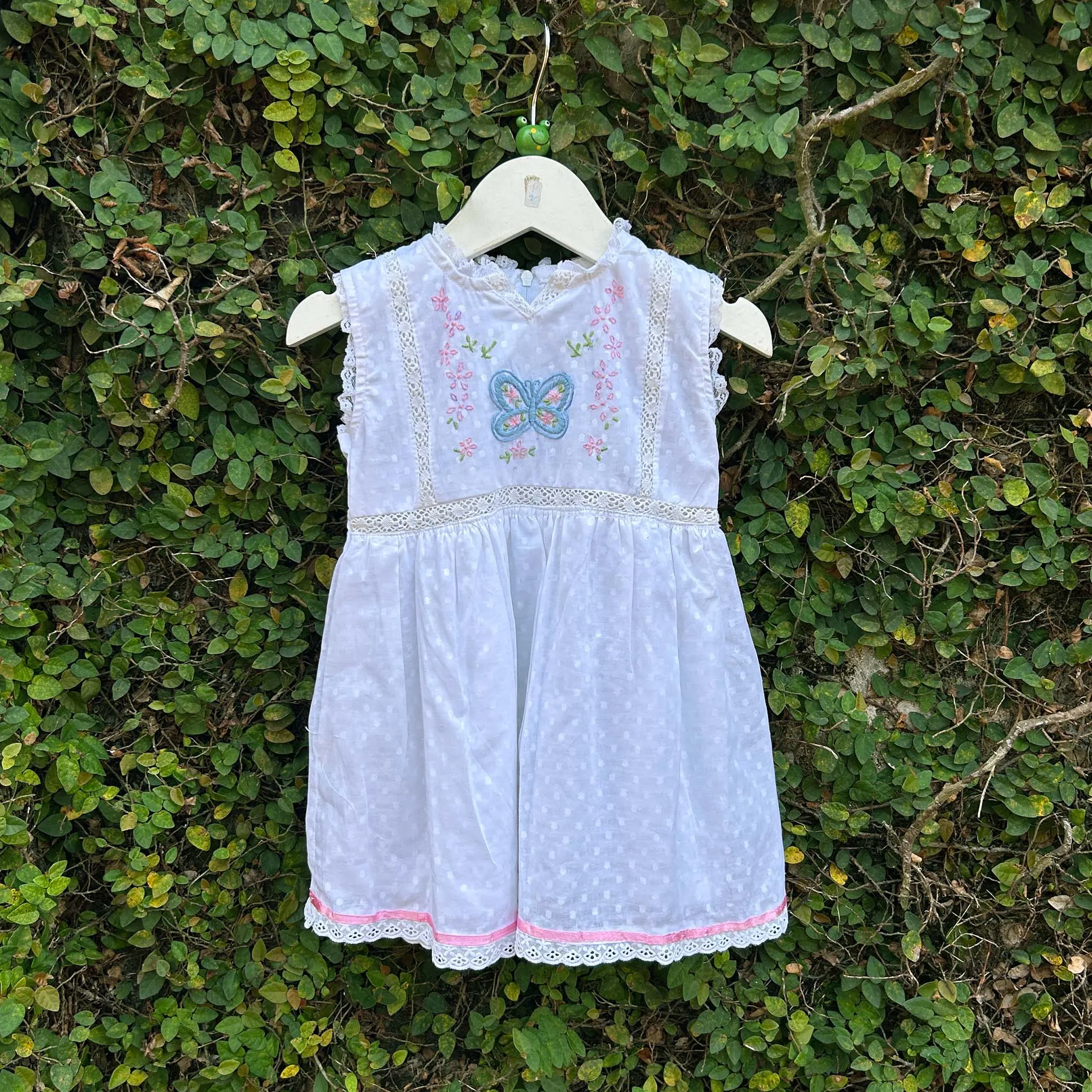 Whimsical Blooms: Princess Embroidered Elegance