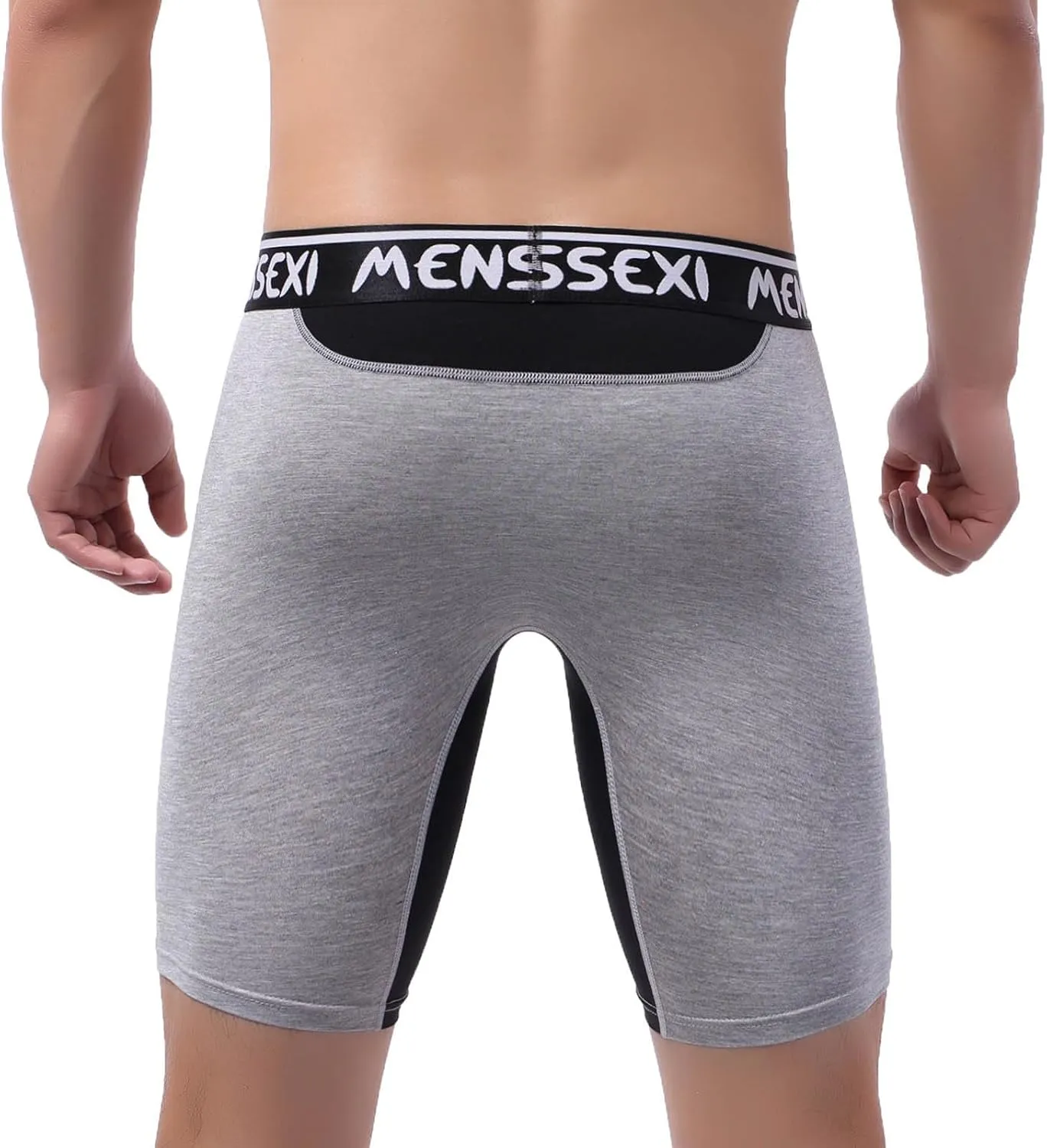 wodceeke Men's Boxer Briefs Underwear Soft Comfortable Compression Shorts Sports Boxers Gifts for Boyfriend Husband Him
