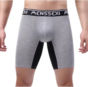 wodceeke Men's Boxer Briefs Underwear Soft Comfortable Compression Shorts Sports Boxers Gifts for Boyfriend Husband Him