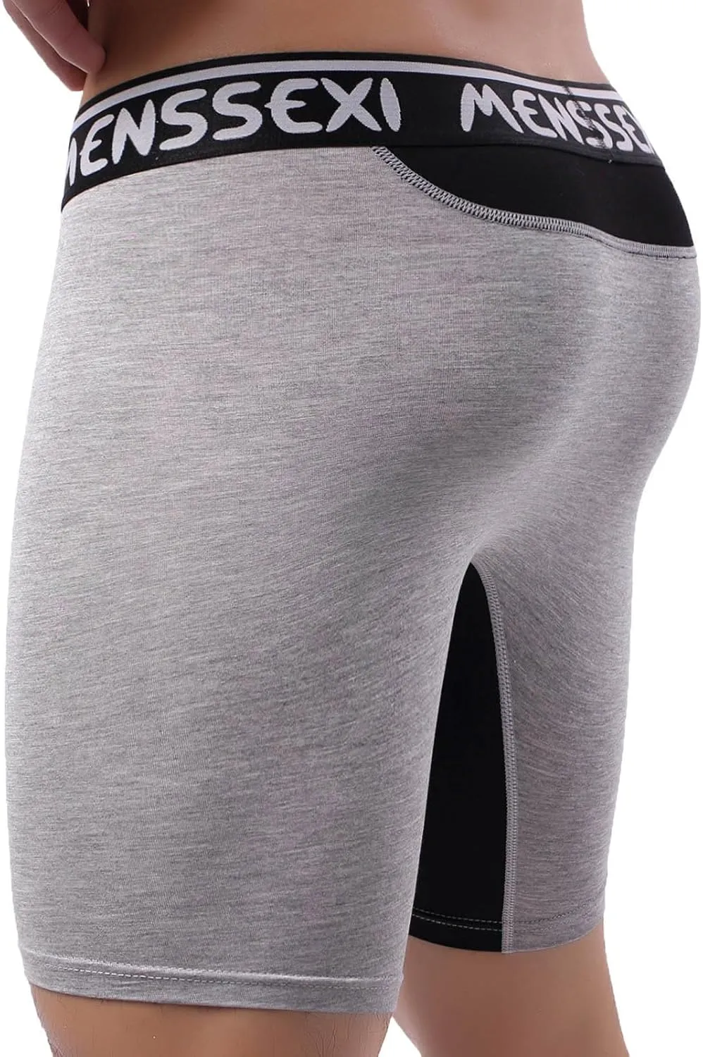 wodceeke Men's Boxer Briefs Underwear Soft Comfortable Compression Shorts Sports Boxers Gifts for Boyfriend Husband Him