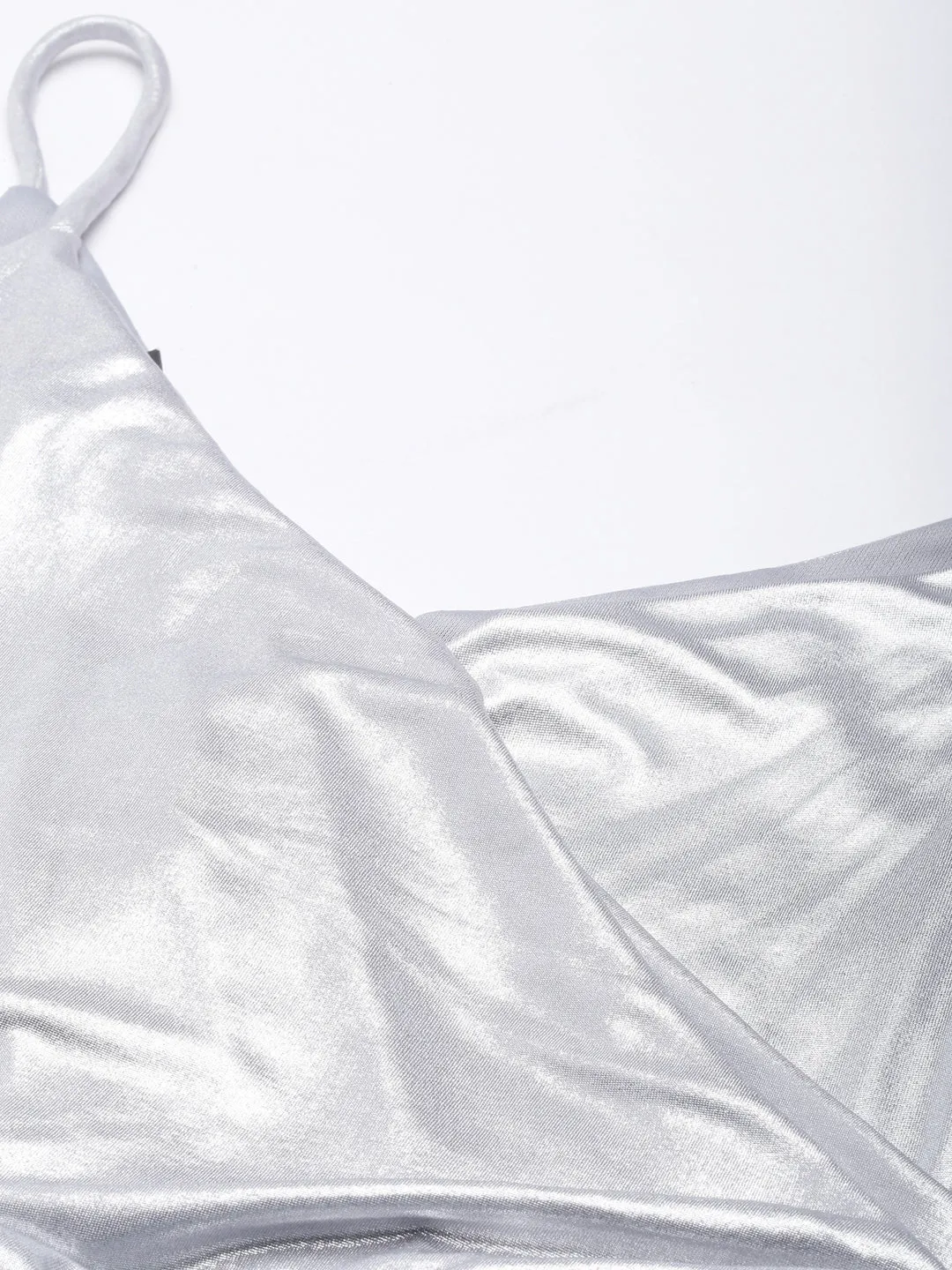 Women Grey Maxi Sheath Party Wear Dress
