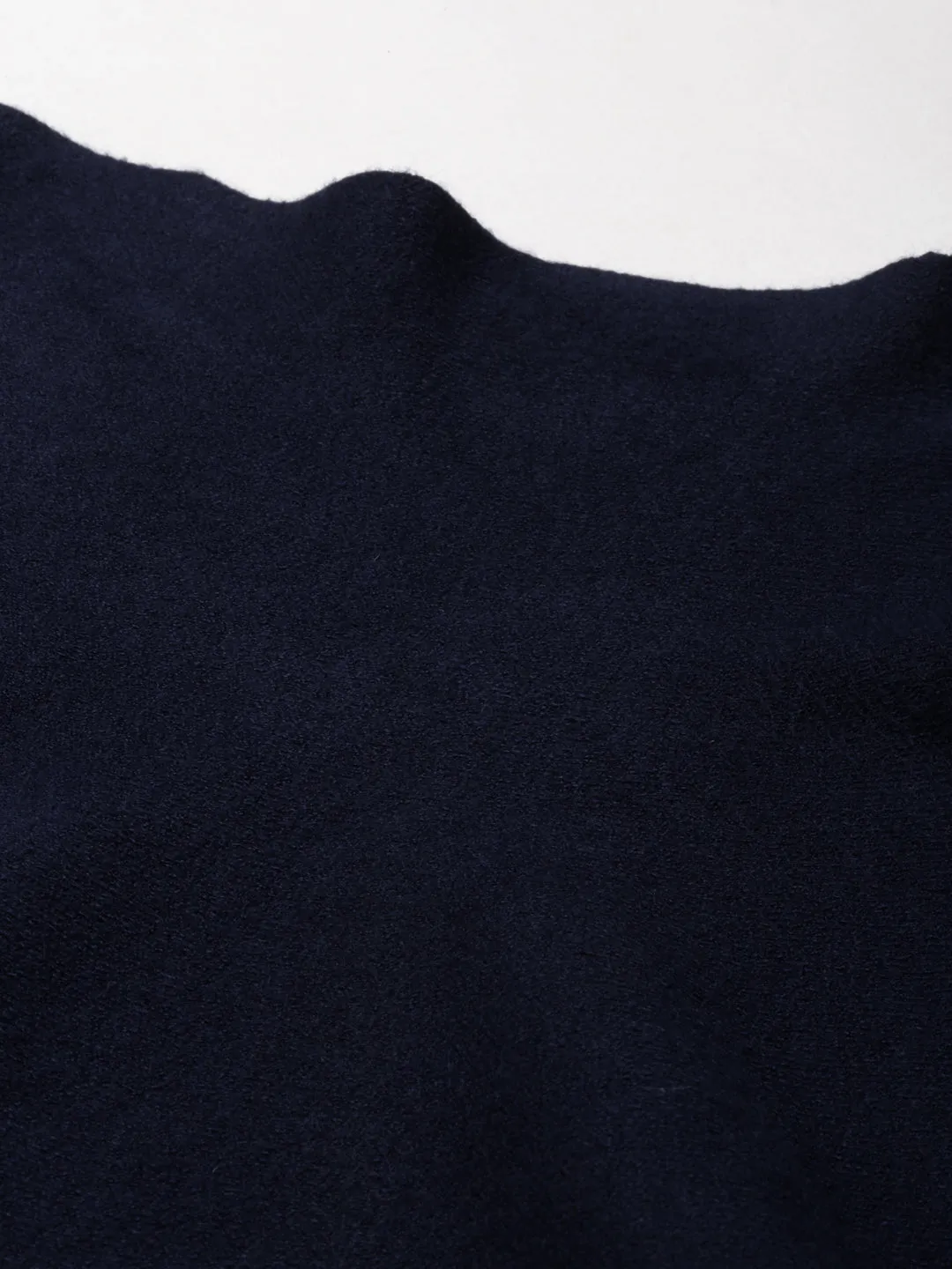 Women Navy Blue Flared Pencil Skirt