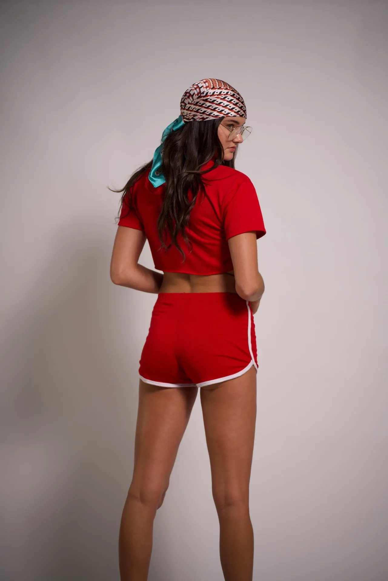 Women's High Waisted Running Shorts Athletic Workout Shorts