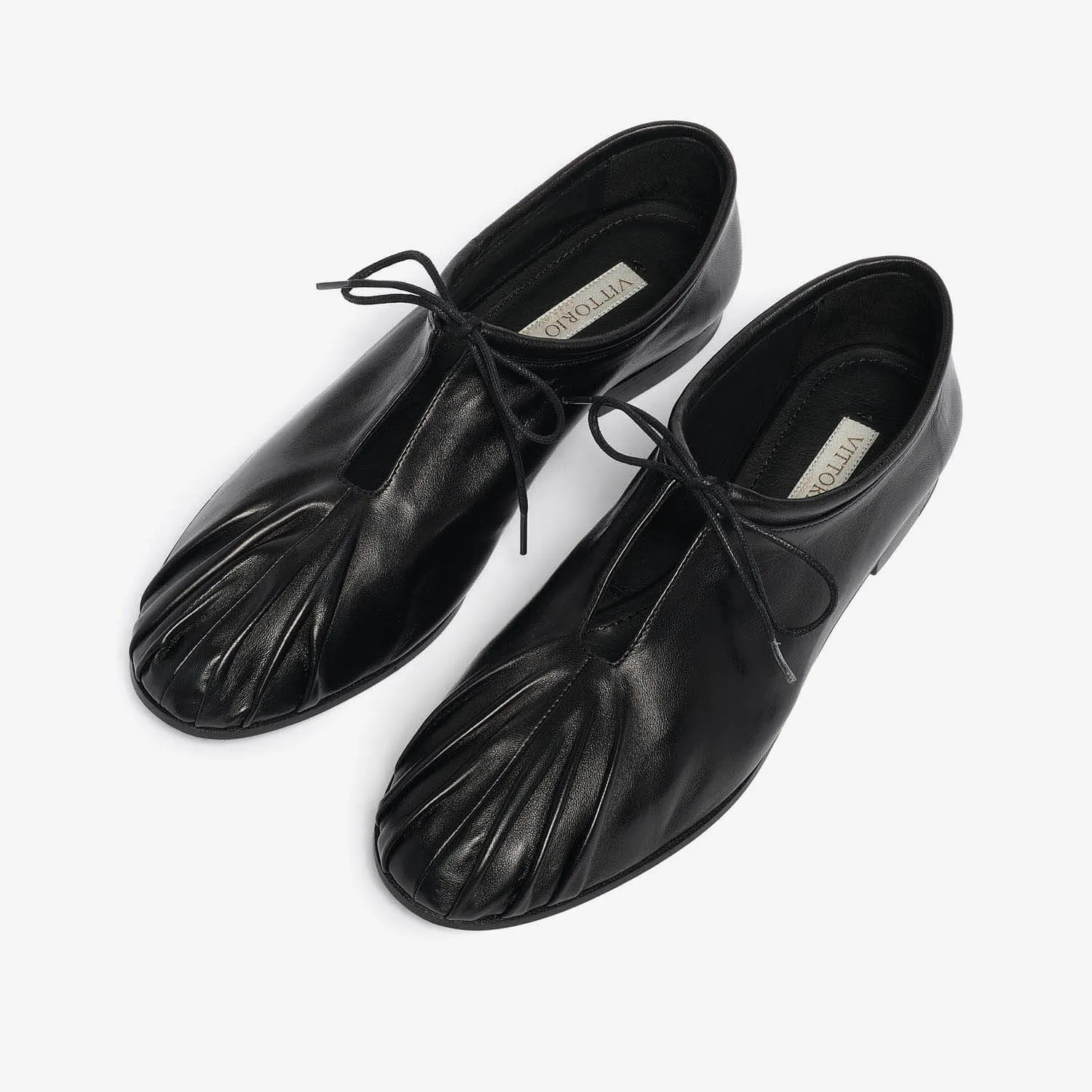 Stylish Womens Leather Ballet Flats - Comfortable Slip-On Shoes for Everyday Wear