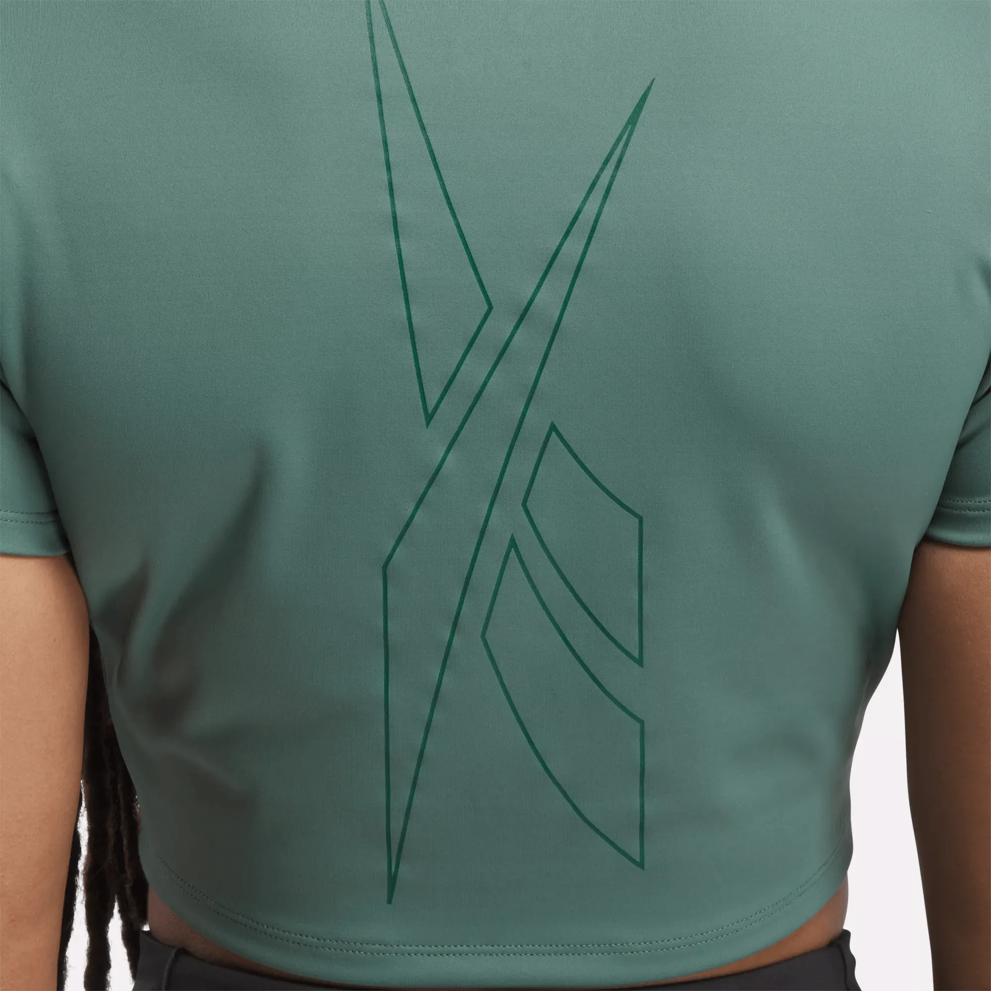 Women's Lux Bold Cropped Tee