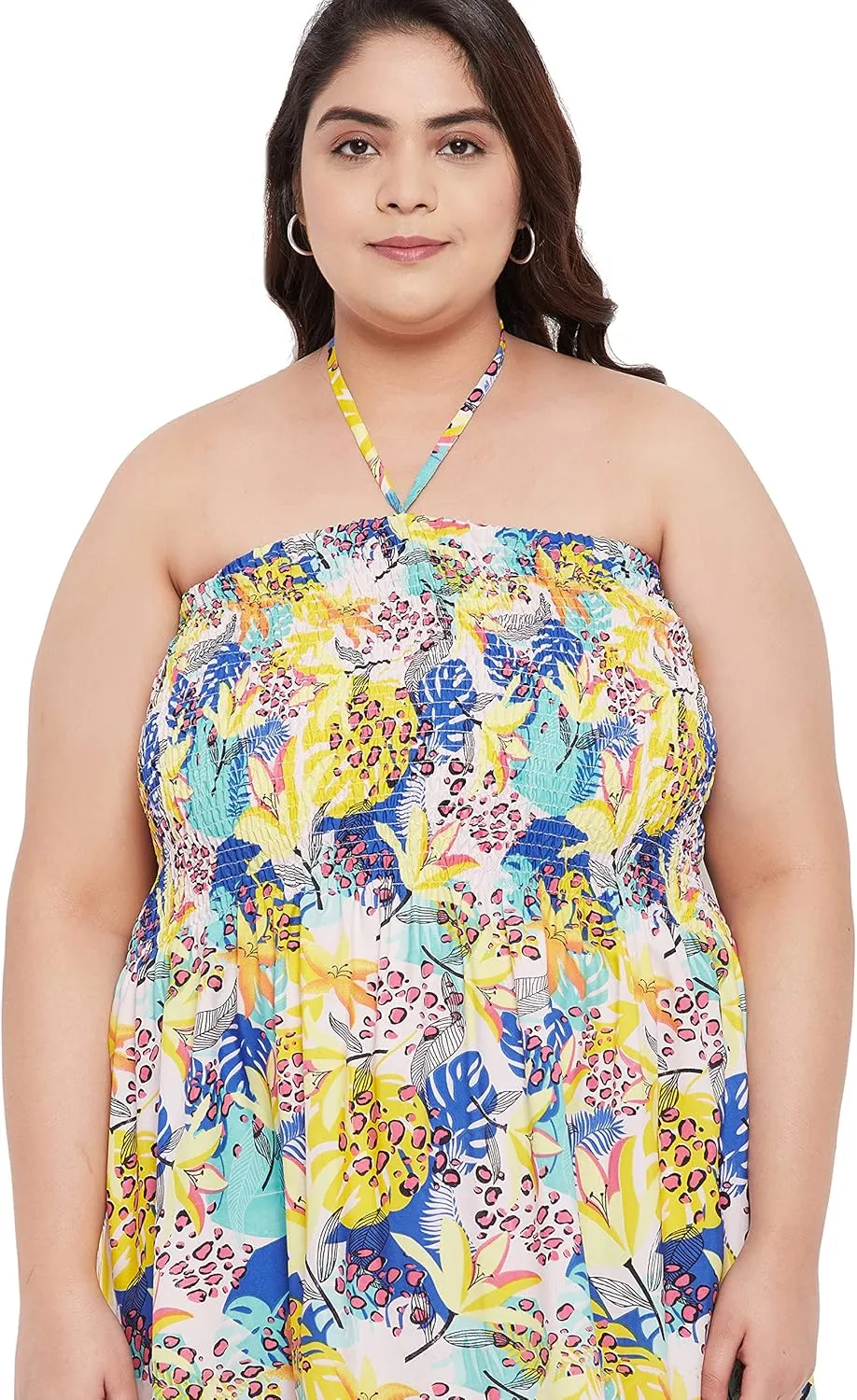 Women's Summer Casual Dress Comfy Tube Dresses Sundresses Beach Dress Tops for Girls