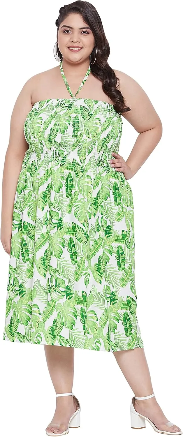 Women's Summer Casual Dress Comfy Tube Dresses Sundresses Beach Dress Tops for Girls