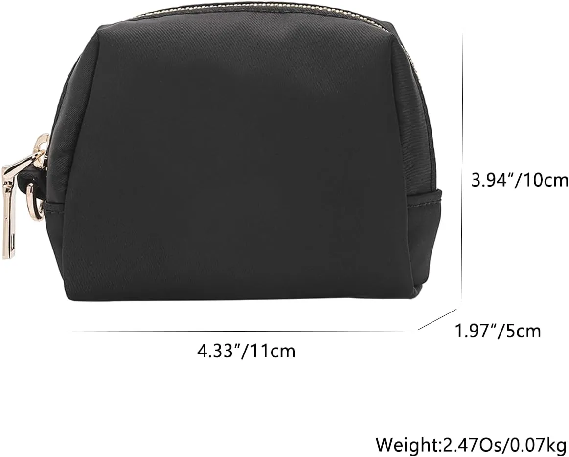 Wristband Bag for Women's Makeup nylon Small Wristlet Pouch Lightweight Stylish Convenient Storage Solution